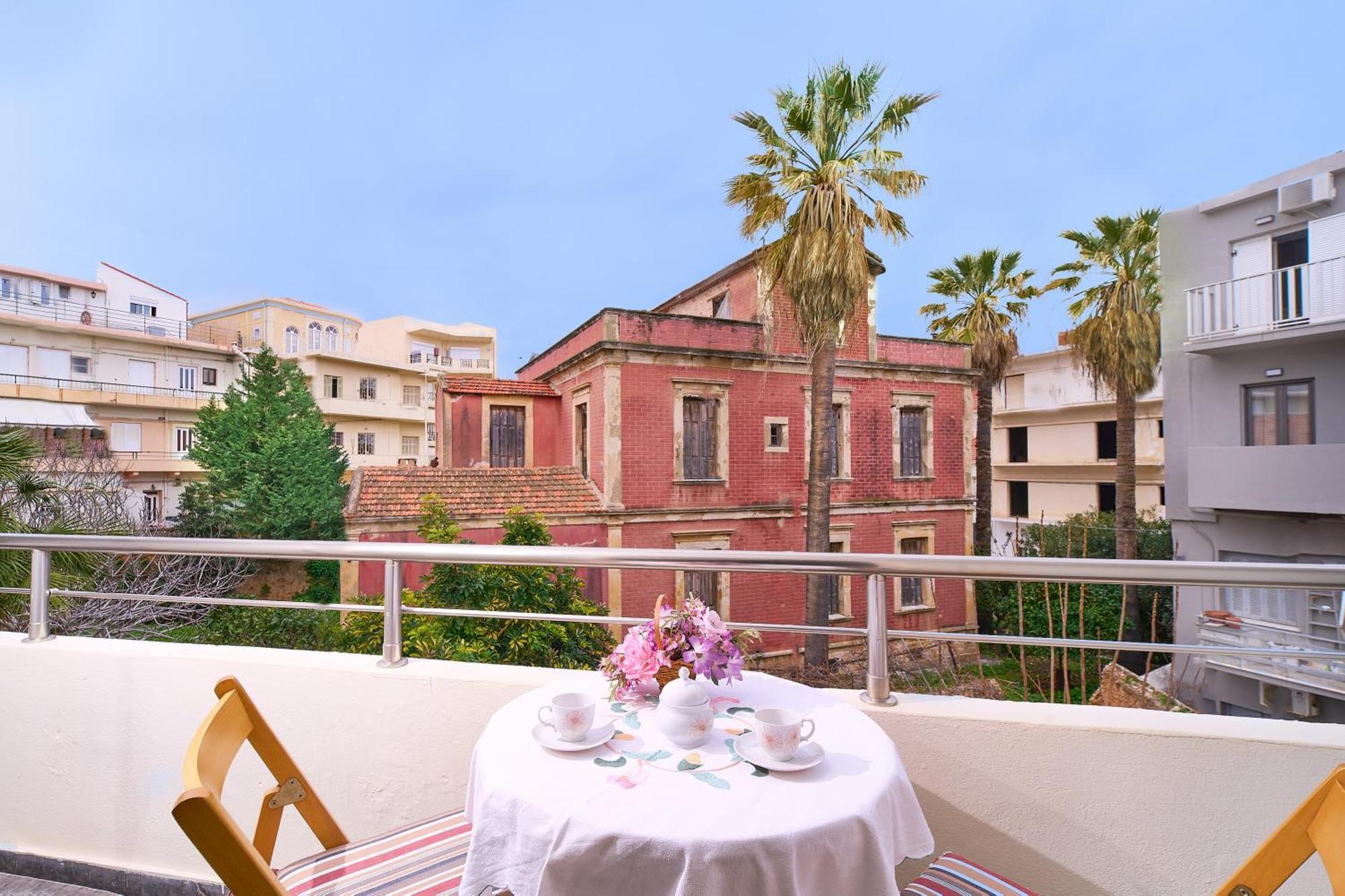 Spyridon Apartment In Chania 干尼亞 外观 照片